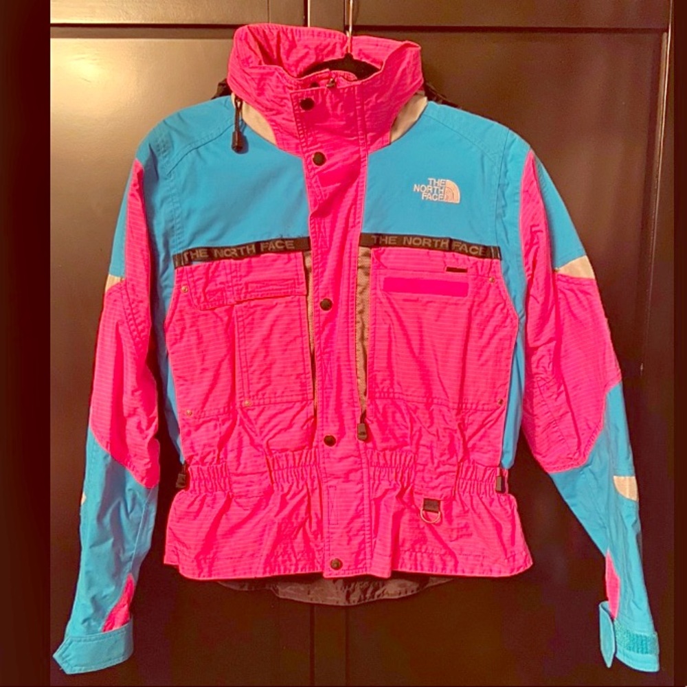 Vintage Neon North Face Steeptech Jacket